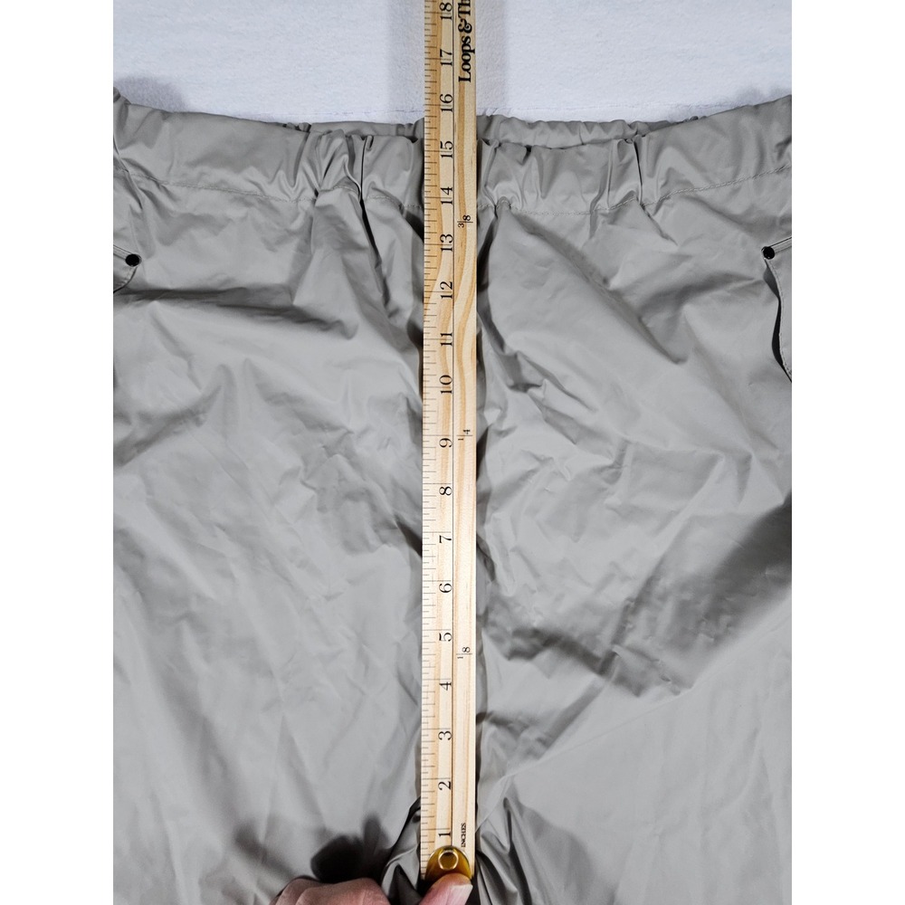 Eddie Bauer Waterproof Rain Pants Mens XL Gray PVC Nylon Outdoor Hiking Trail‎ - Picture 3 of 15